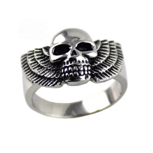 Yudan Jewelry Stainless Steel Angle Skull Ring